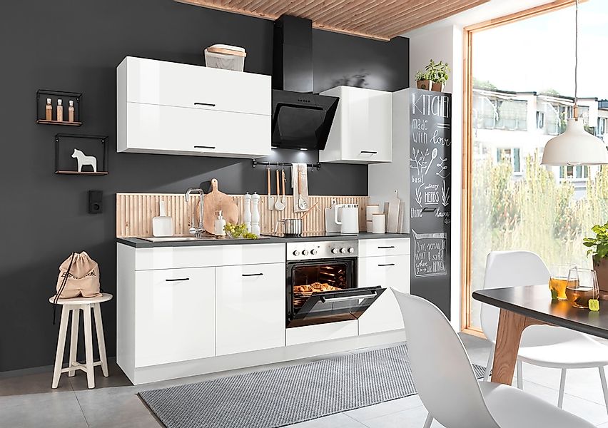 KOCHSTATION Küchenzeile »KS-Trier« ohne E-Geräte, Breite 260 cm günstig online kaufen