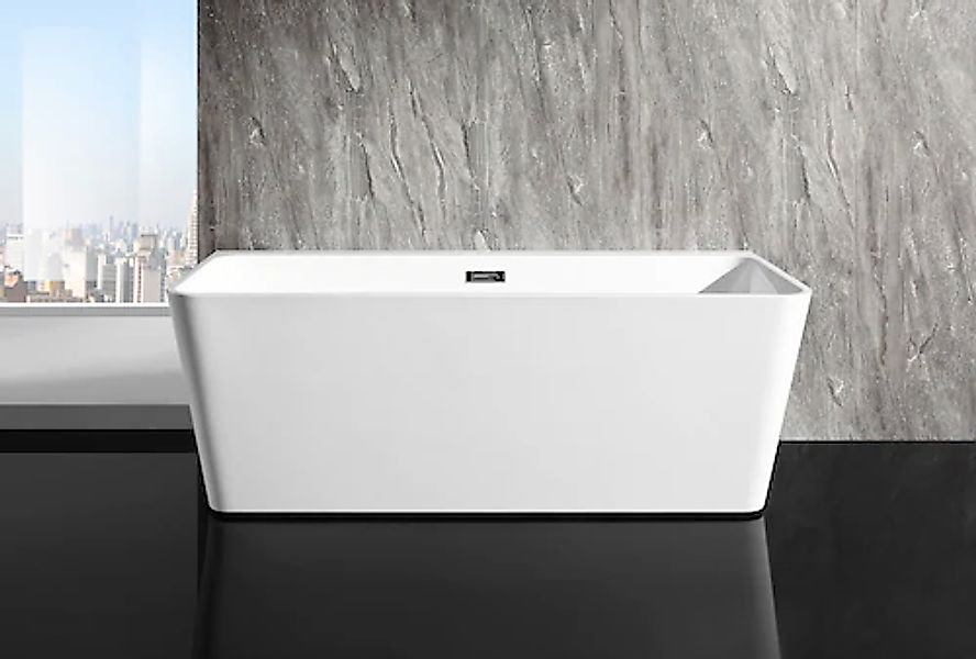 welltime Badewanne »Granada«, (4 tlg.), B/T: 160/74 cm, freistehende Wanne günstig online kaufen