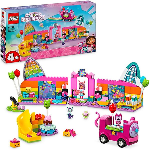 LEGO® Gabbys Partyraum (10797), LEGO Gabby's Dollhouse Konstruktionsspielst günstig online kaufen