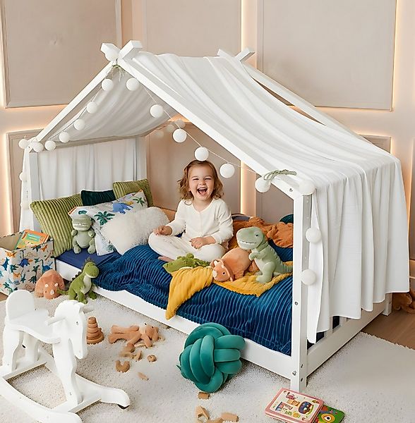 Alavya Home® Betthimmel 3 tgl. Betthimmel Moon Deko-Set 110x360 cm (Hausbet günstig online kaufen