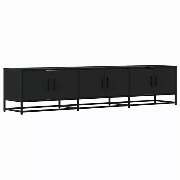 vidaXL Schrankmodule TV-Schrank Schwarz 180x35x41 cm Holzwerkstoff günstig online kaufen