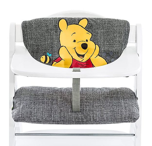 Hauck Hochstuhlauflage Disney Deluxe - Winnie Pooh Grey, Sitzpolster Sitzki günstig online kaufen