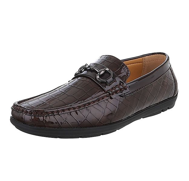 Coolwalk Eleganter Mokassin mit Kroko-Prägung für Herren Slipper (90112457) günstig online kaufen