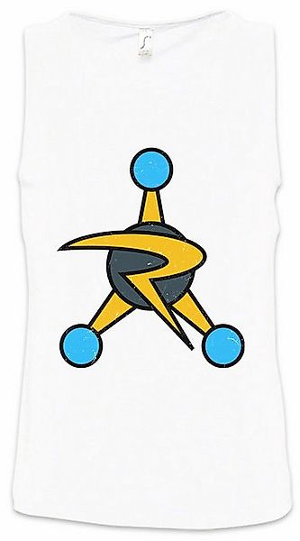 Urban Backwoods Tanktop R and M Logo Ärmelloses T-Shirt Rick Sanchez The Ad günstig online kaufen
