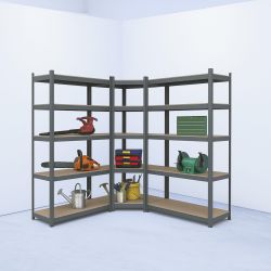 Arebos Schwerlastregal 2x 180 x 90 günstig online kaufen