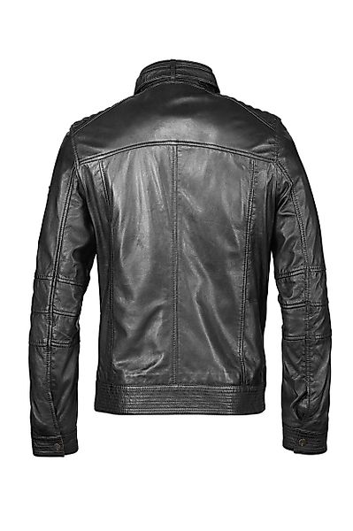 H.I.S Lederjacke (1-St) mit Stehkragen günstig online kaufen