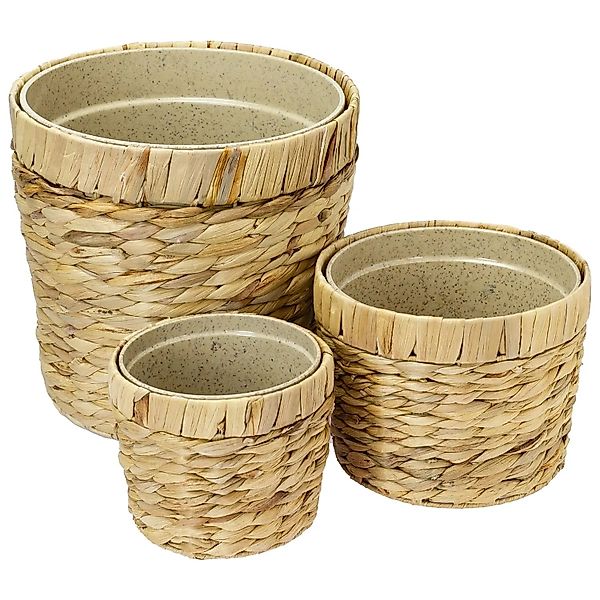 HMF 37280-14CM+19CM+25CM Innovativer Blumentopf Wasserhyazinthe Pflanztopf günstig online kaufen