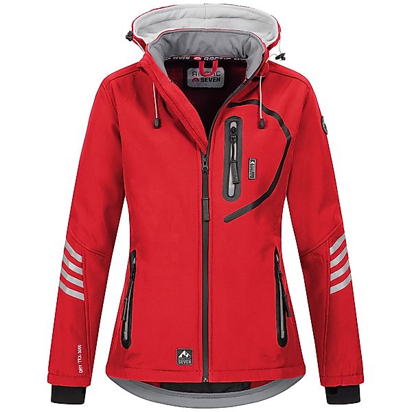 Arctic Seven Softshelljacke "ASNicolia", funktionale Outdoorjacke mit abneh günstig online kaufen