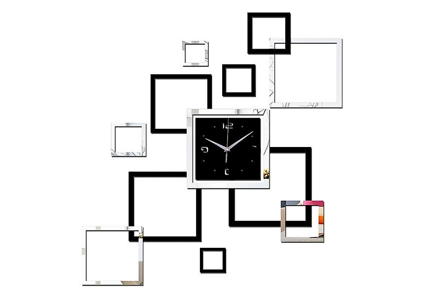 KINSI Wanduhr Dekorative Wanduhren, DIY-Wanduhren,Wanduhren, Box-Collage-Uh günstig online kaufen