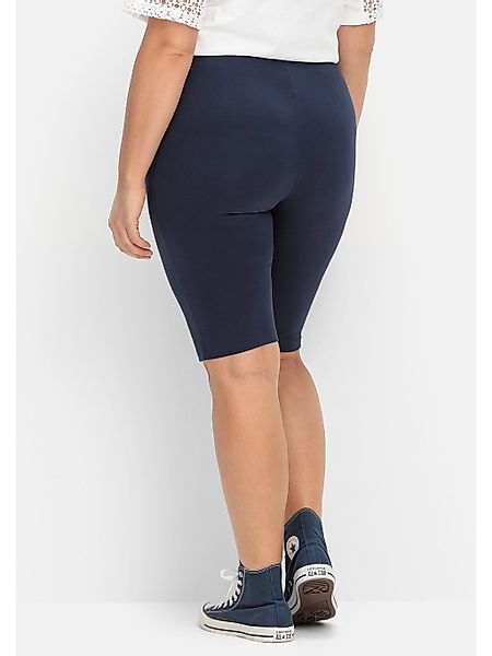 Sheego Radlerhose "Große Größen", mit hohem Baumwollanteil günstig online kaufen