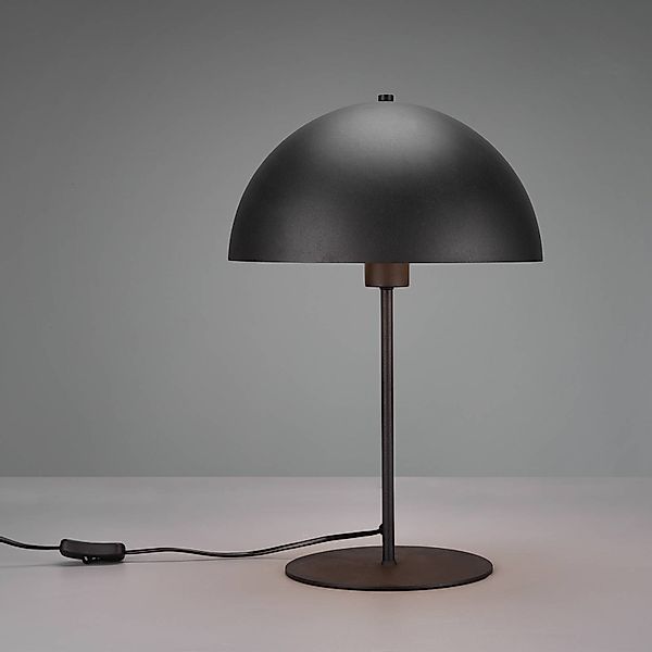 Tischleuchte Nola, schwarz/gold, Höhe 45 cm, Metall günstig online kaufen