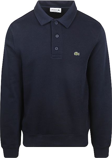 Lacoste Sweatshirt Poloshirt Navy - Größe M günstig online kaufen