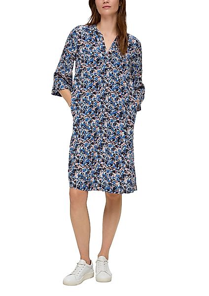 s.Oliver Tunikakleid Sommerkleid mit Alloverprint günstig online kaufen