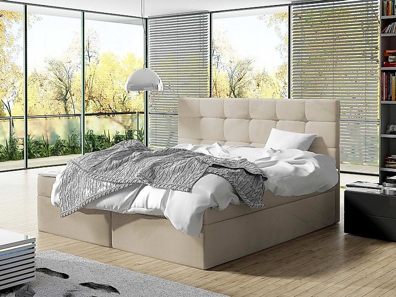 MIRJAN24 Boxspringbett Luanda (Bonell-Matratze und Topperr), günstig online kaufen