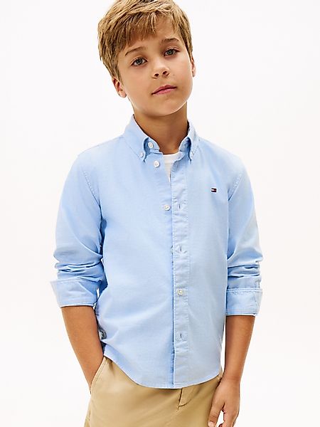 Tommy Hilfiger Langarmhemd FLAG OXFORD SHIRT günstig online kaufen