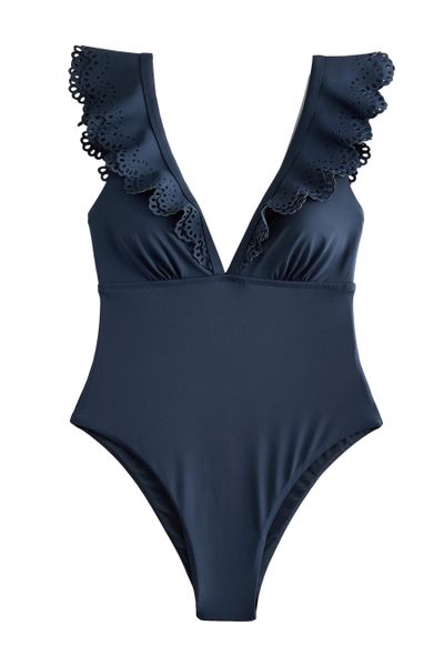 Next Badeanzug Bauchweg-Badeanzug mit Rüschen und günstig online kaufen