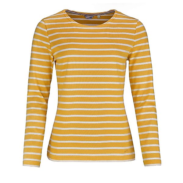 modAS Langarmshirt Damen Langarm-Shirt mit Streifen günstig online kaufen