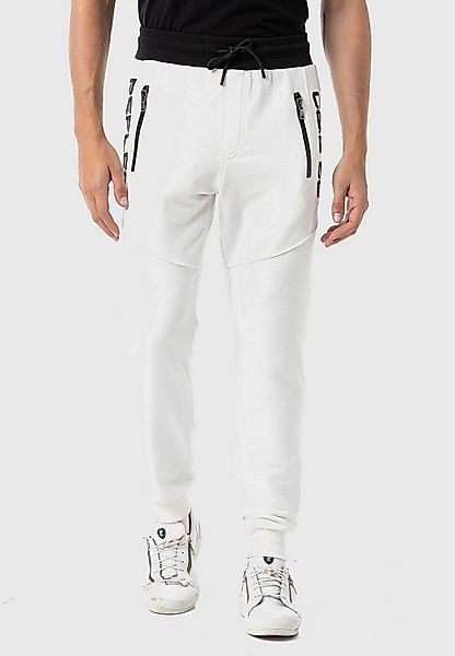 Cipo & Baxx Jogginghose HOMEWEAR mit dezenten Print an den Beinen günstig online kaufen