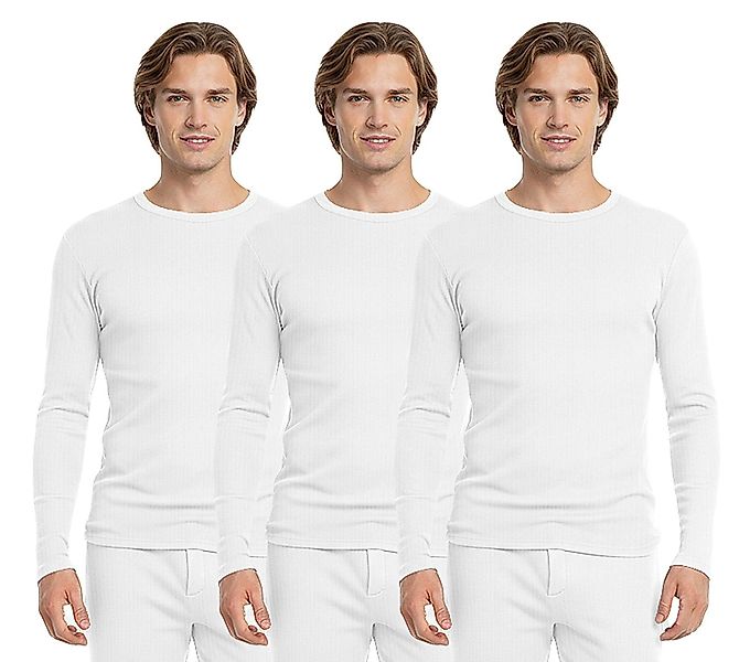 HEAT BOOSTER Thermounterhemd 3 x Herrenunterhemd günstig online kaufen