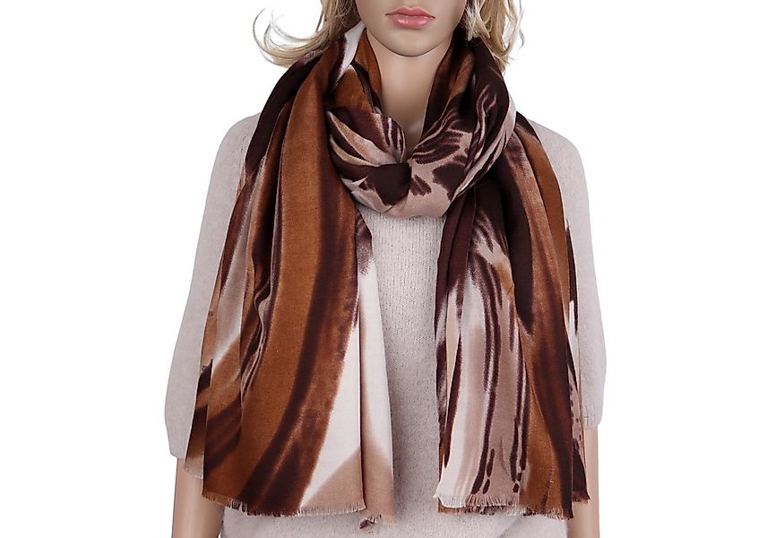 MIRROSI Modeschal Weich XXL ca.90x180cm Schal Farbverlauf Muster, (Farbverl günstig online kaufen