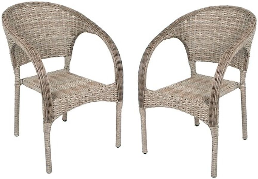 Garden Pleasure Stapelstuhl »BASTIA« (Set) 2 Stk.2er Set günstig online kaufen