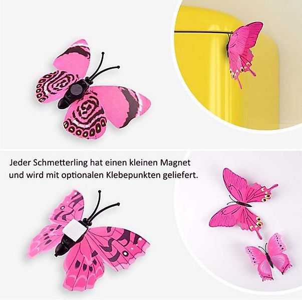 Kaket Wandsticker 12 Stück 3D bunte günstig online kaufen