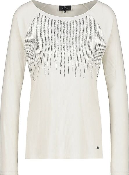 Monari Langarmshirt Pullover almond günstig online kaufen