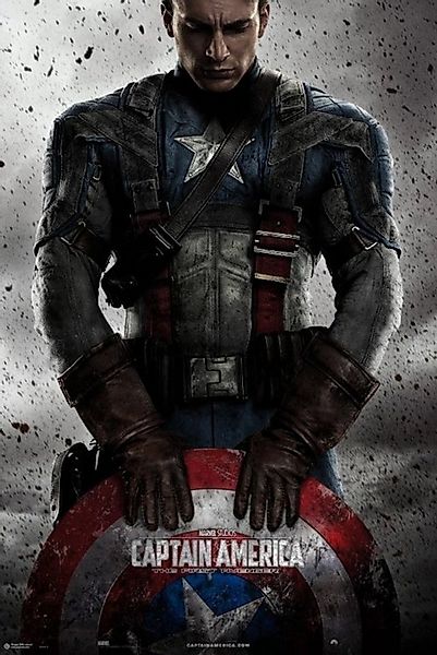 Grupo Erik Poster Captain America Poster Marvel 61 x 91,5 cm günstig online kaufen