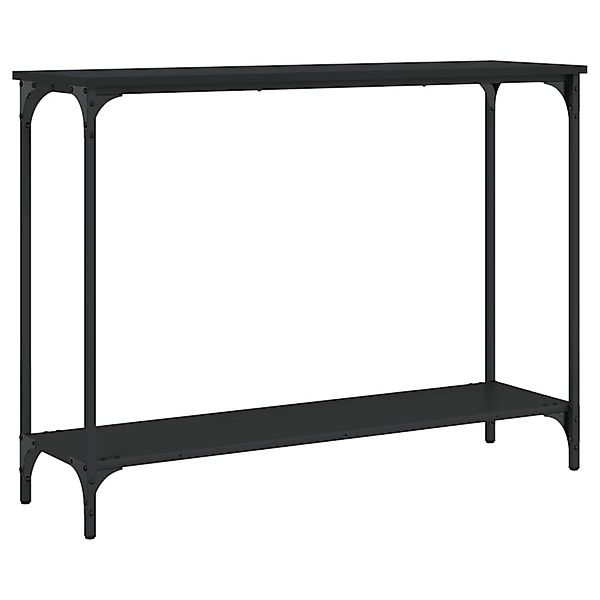 vidaXL Beistelltisch Konsolentisch Schwarz 101x30,5x75 cm günstig online kaufen