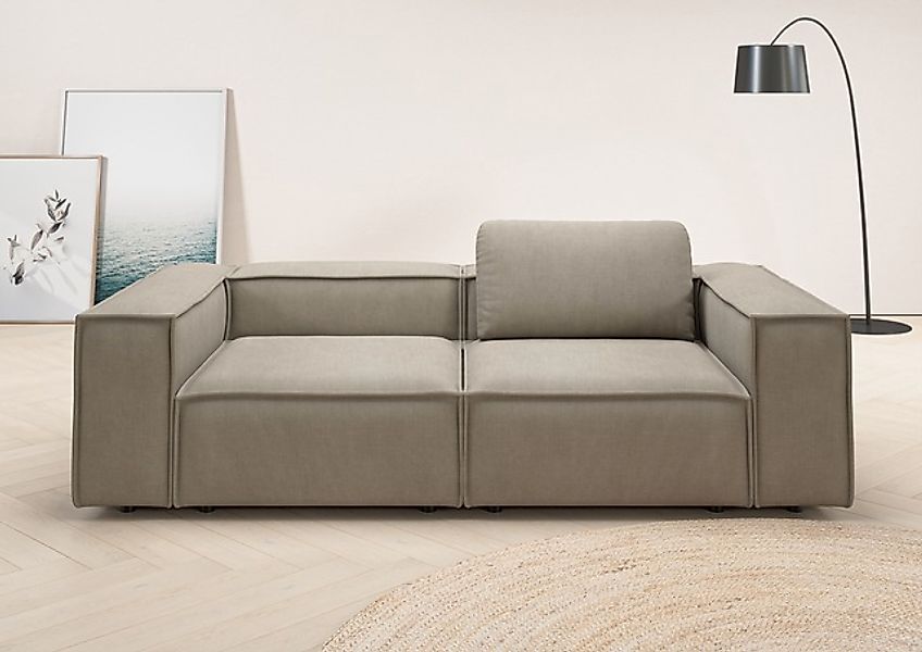 PLACES OF STYLE 2-Sitzer »Watertown, modernes Sofa 246 cm breit, auch in Fe günstig online kaufen
