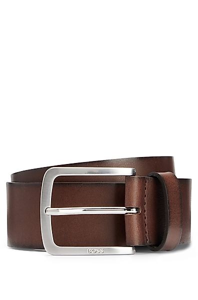 BOSS Ledergürtel Jor-V_Sz40 schlicht, mit dezenter günstig online kaufen
