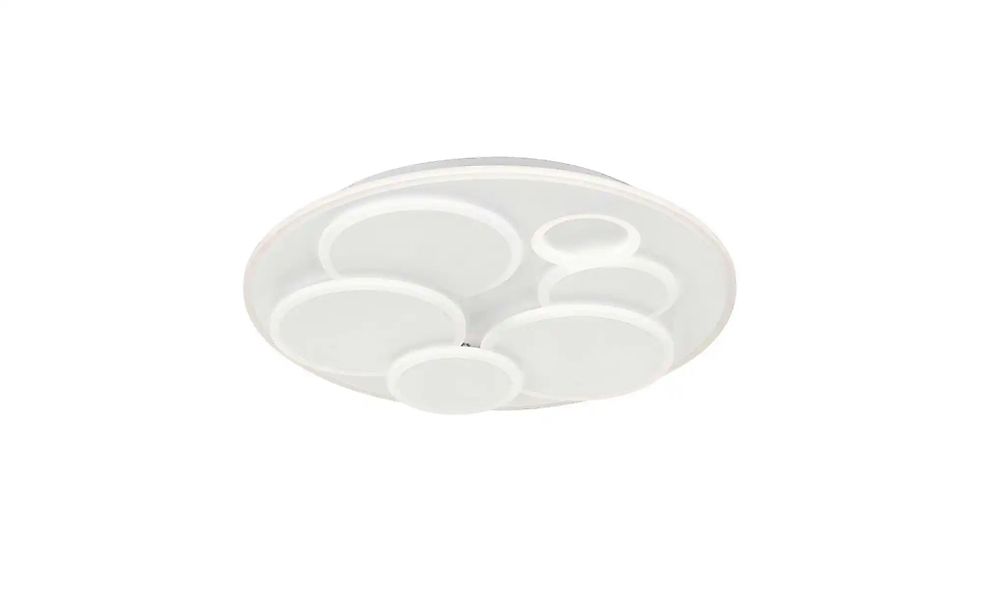 LED-Deckenlampe Dots, weiß, Ø 50 cm, Metall/Acryl, CCT günstig online kaufen