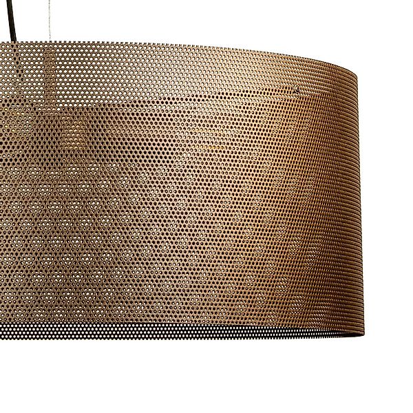 Hängelampe Zofia, kaffeebraun, Metall, Ø 50 cm, 3-flg., E27 günstig online kaufen