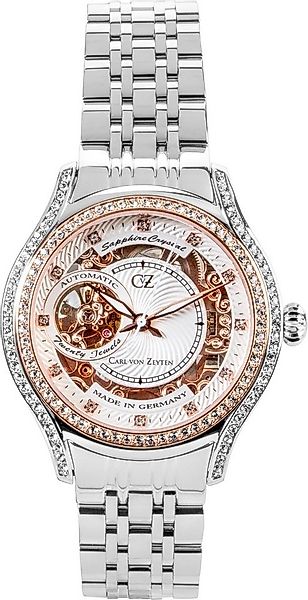 Carl von Zeyten Automatikuhr Seewald CVZ0069RWMS, Armbanduhr, Damenuhr, Sap günstig online kaufen