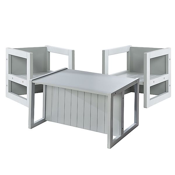 roba® Kindersitzgruppe im Landhausstil, 2 Hocker günstig online kaufen