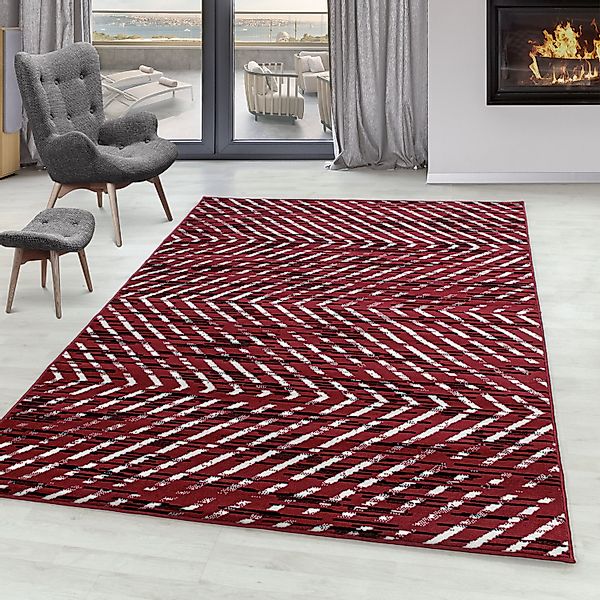 SIMPEX24 Designteppich Geometrisch Design, Rechteckig, Höhe: günstig online kaufen