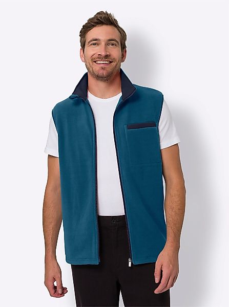 Sieh an! Trainingsshirt Fleeceweste günstig online kaufen