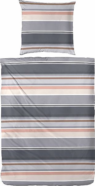 Primera Bettwäsche "Late Summer Stripe" 2 Stk. mit modernen Streifen in fri günstig online kaufen