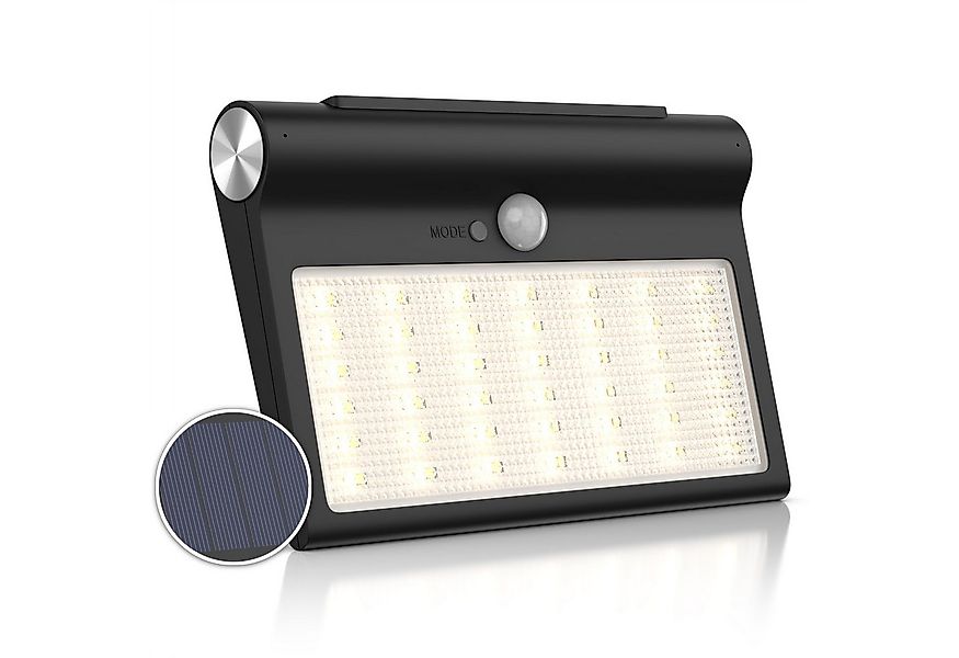Brandson LED Solarleuchte Solar Sicherheits-/Außenlampe, 84 SMD LEDs, PIR-S günstig online kaufen