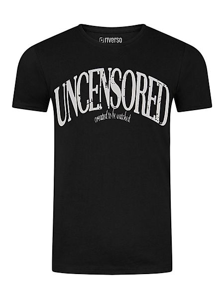 riverso T-Shirt Herren Printshirt RIVLeon Regular günstig online kaufen
