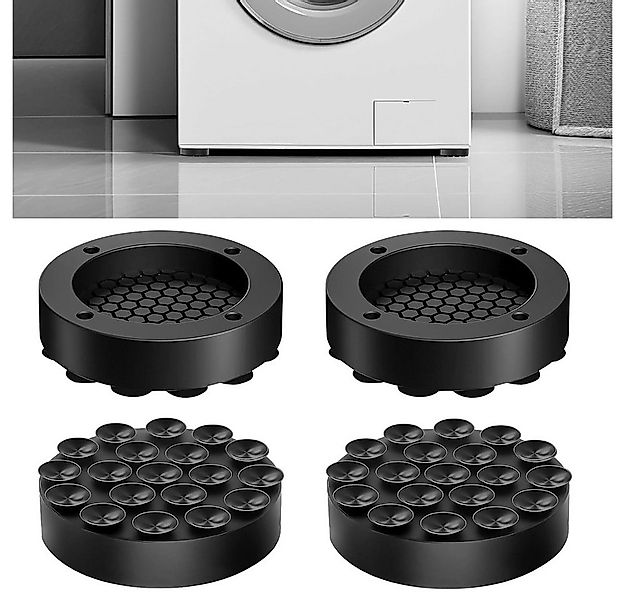 NUODWELL Vibrationsdämpfer Schwingungsdämpfer Waschmaschine, 4 Stück Waschm günstig online kaufen