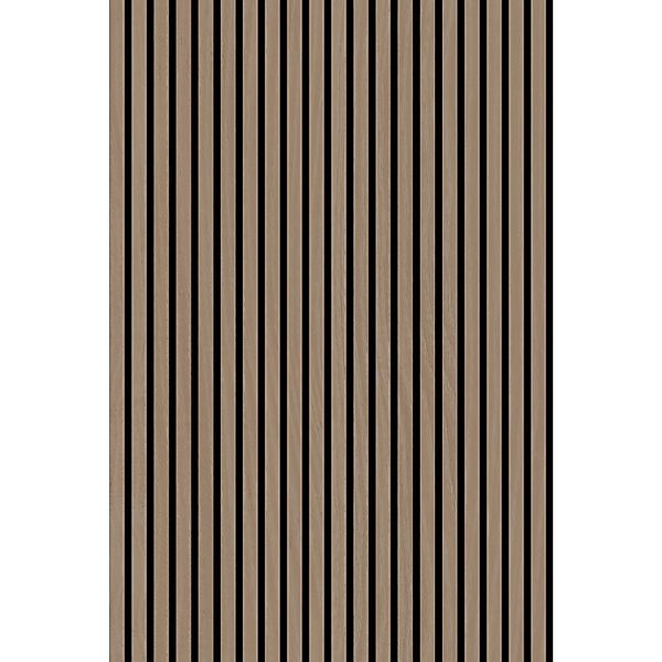Jangal Wandpaneel Solid Walnut MDF Furnier 120,6 x 80 x 2,2 cm günstig online kaufen