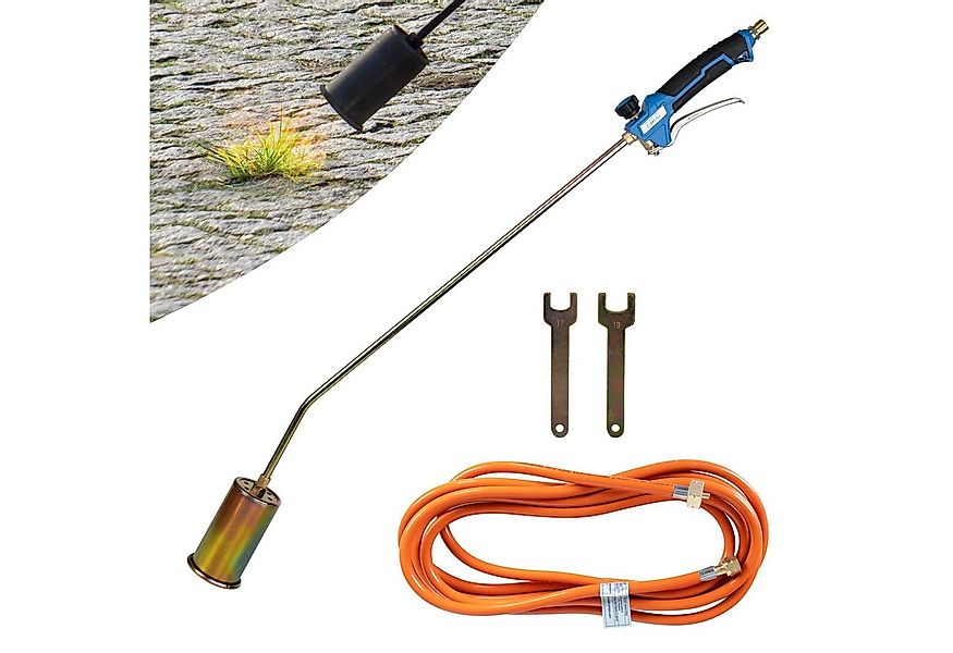 ZMC Unkrautbrenner Unkrautbrenner Abflammgerät 1850°C mit 5m Schlauch Unkra günstig online kaufen