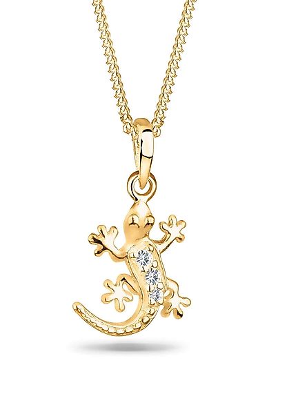 Elli Kette mit Anhänger Gecko Eidechse günstig online kaufen