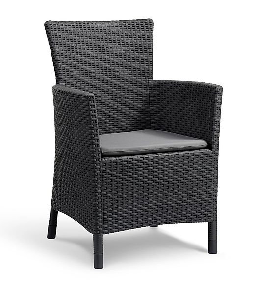 Keter Gartensessel Gartensessel + Sitzkissen Dining günstig online kaufen