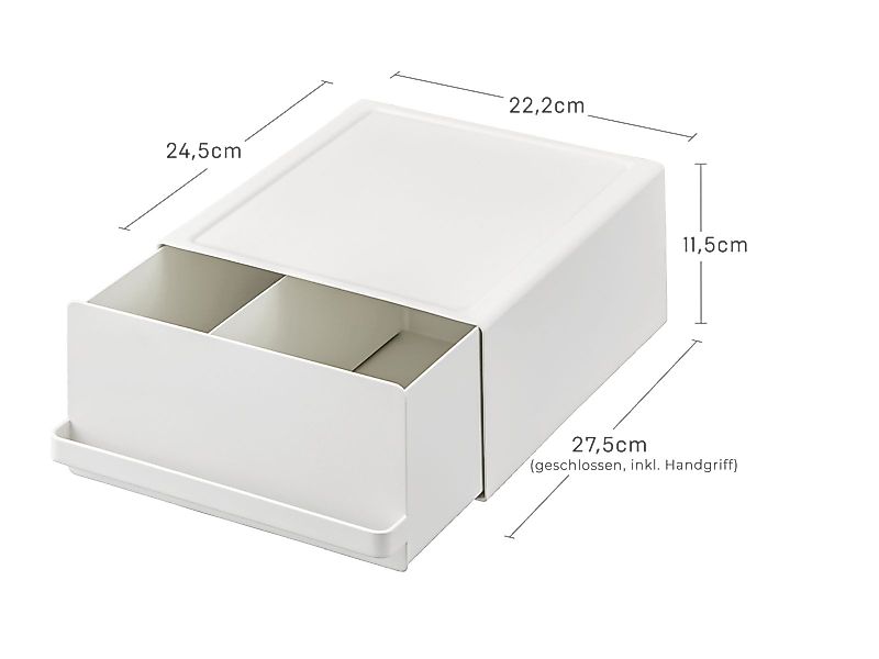 Yamazaki Küchenregal "Tower" Schublade für die Arbeitsplatte 22x11x27cm, pl günstig online kaufen