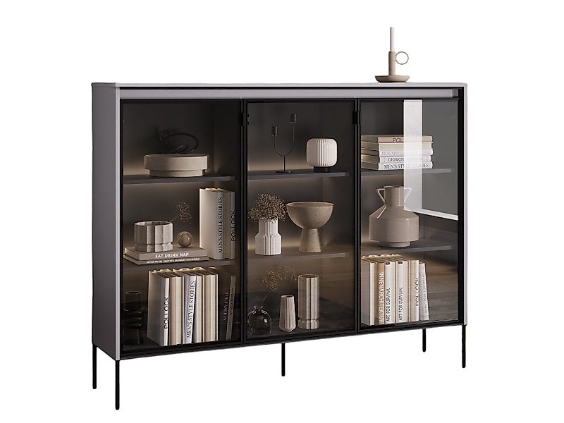 Compleo Vitrine FLORE Moderne Standvitrine mit günstig online kaufen
