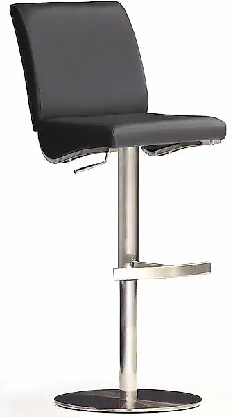 MCA furniture Bistrostuhl »BARBECOOL«, mit Rückenlehne, Bodenplatte rund, 3 günstig online kaufen