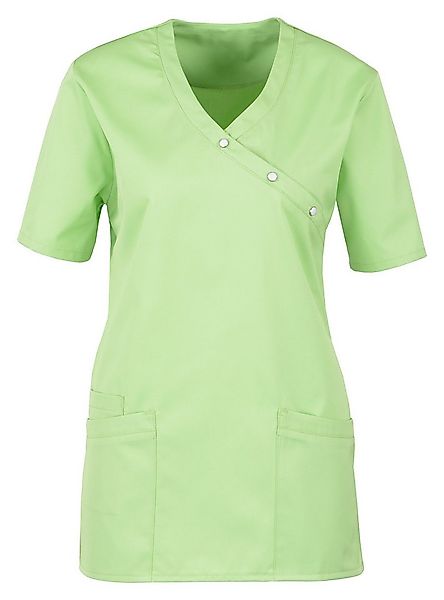 BEB Schlupfbluse beb MEDIZIN/PFLEGE Damen KASACK Kurz V-Neck Baumwollmix Ap günstig online kaufen