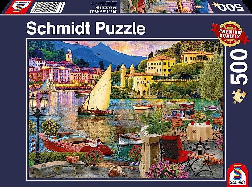 Schmidt Spiele Puzzle Puzzle - Italenisches Fresko (500 Teile), Puzzleteile günstig online kaufen